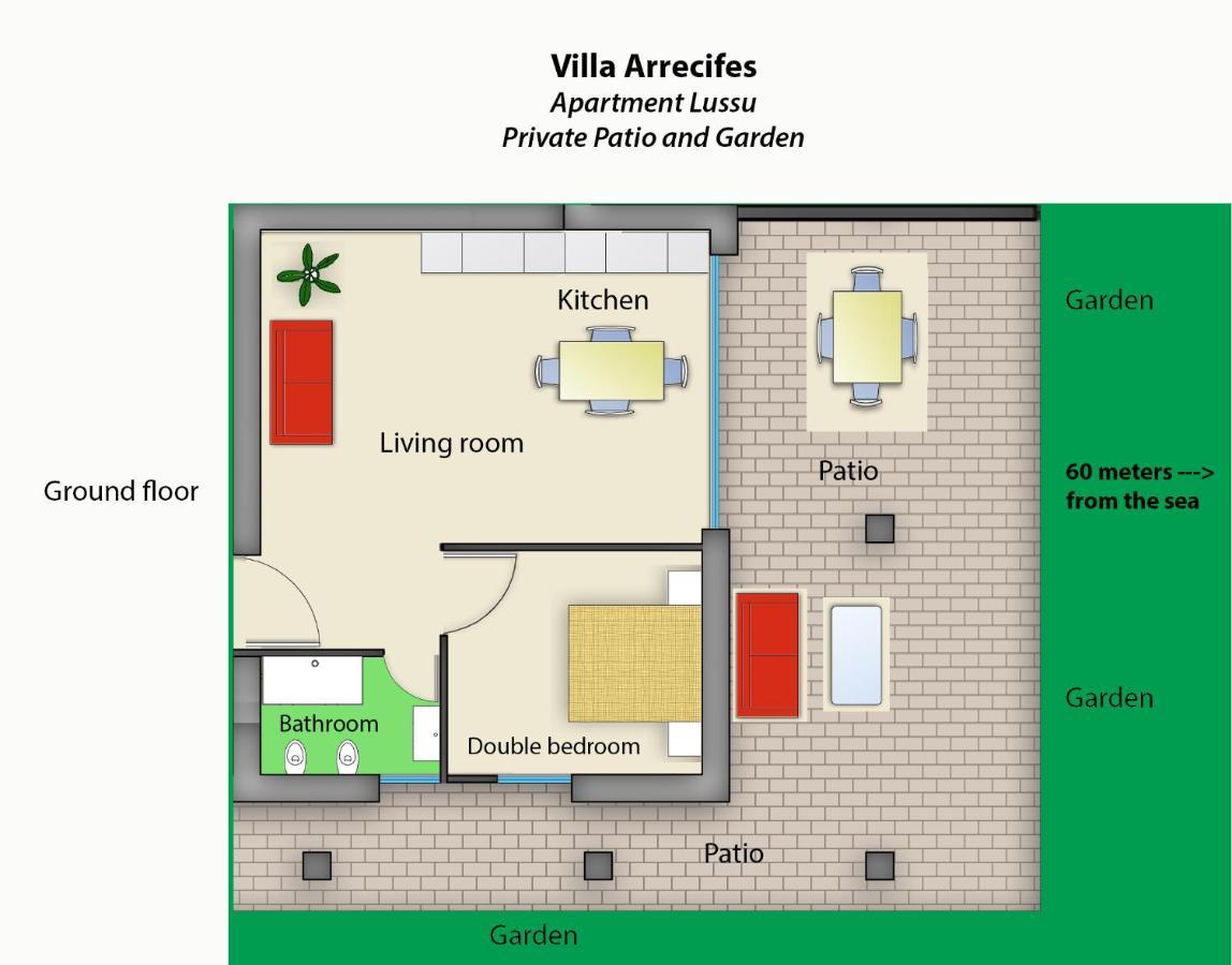 Villa Arrecifes Fertilia Ngoại thất bức ảnh